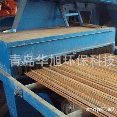 厂螺家RAE直供过式钢筋线材抛丸除锈机 通纹钢圆钢抛 砂除锈喷丸