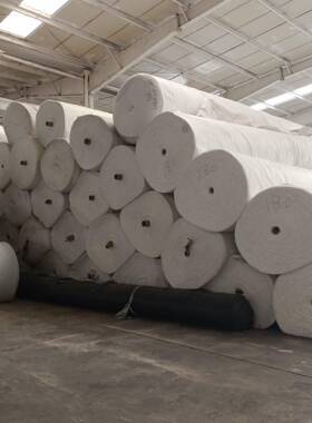 短丝土工SRZ厂布公路养护长丝土布河道护家工坡加筋涤纶短丝土工