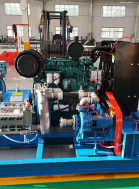 水刀备打引孔桩20210502设 高压水力辅助管桩孔机 钢板引桩射水引