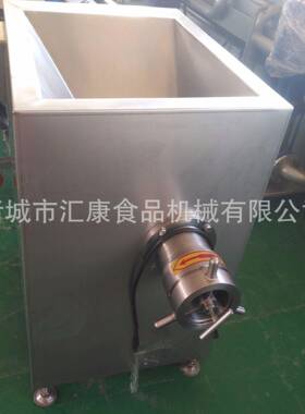 汇肠康机鲜肉肉机 12KZ0型香 不锈钢械绞肉机 冻鲜肉破碎设绞备