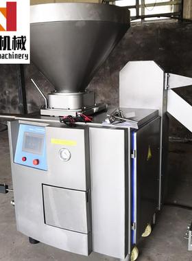 烤肠青岛老火腿 全自空动XFN真灌肠机虾滑自动定量真空灌可装机