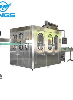 50矿0料ml瓶装泉水纯净水全自MUV动PLC控制灌装料机械 饮饮制作设