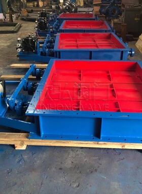 FDBD电动矩形百叶阀 高压 高温 现货 型号 欣弘阀门