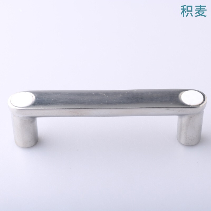 LS514-100不锈钢机箱机柜小拉手 外装带盖工业机械柜门方形拉手