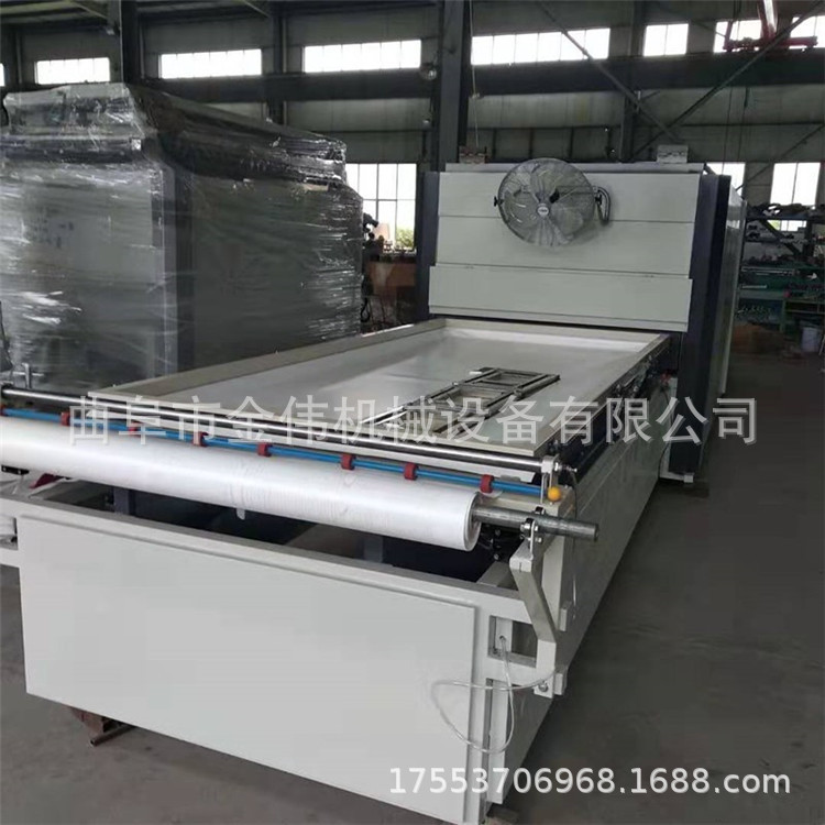 真空木工机械数控真空吸附板材覆膜机  复合门板橱柜衣柜吸皮机
