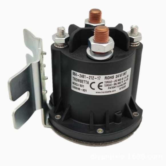 TROMBETTA直流接触器684-2451-012-02 ROHA 24V/CONT 启动继电器