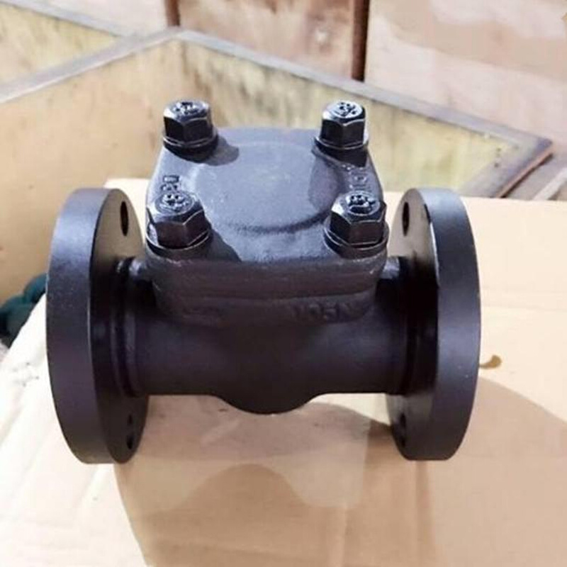供应A105 F304法兰式锻钢止回阀 H41H-150LB 锻钢止回阀 DN50
