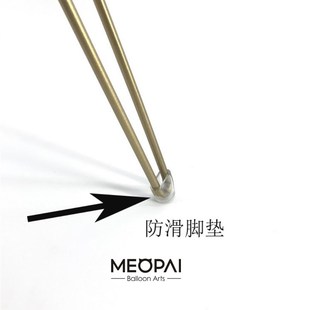 极速轻奢镀金金属三脚架开业气球花篮架子网红铁艺款W婚礼庆典花