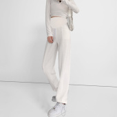 春秋款 阔腿长裤 外穿宽松运动裤 休闲大码 白色G加长卫裤 极速孕妇裤