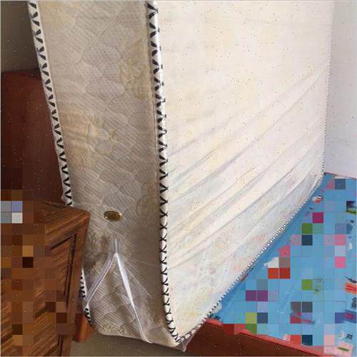 极速牀垫c透明塑料保护套防水隔尿牀罩保护膜塑料薄膜拉链袋牀笠