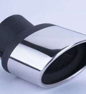 极速品适用众泰2008 T700 Mz300尾喉改装通用不锈钢排气管装饰FIT