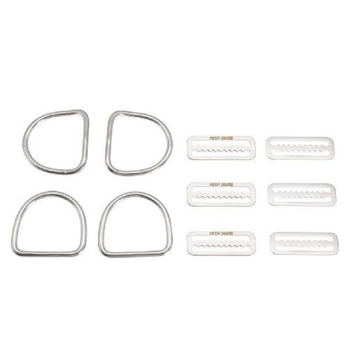 新品Keep Divinig HN-T99 Backplate Harness Set Snorkeling Kit