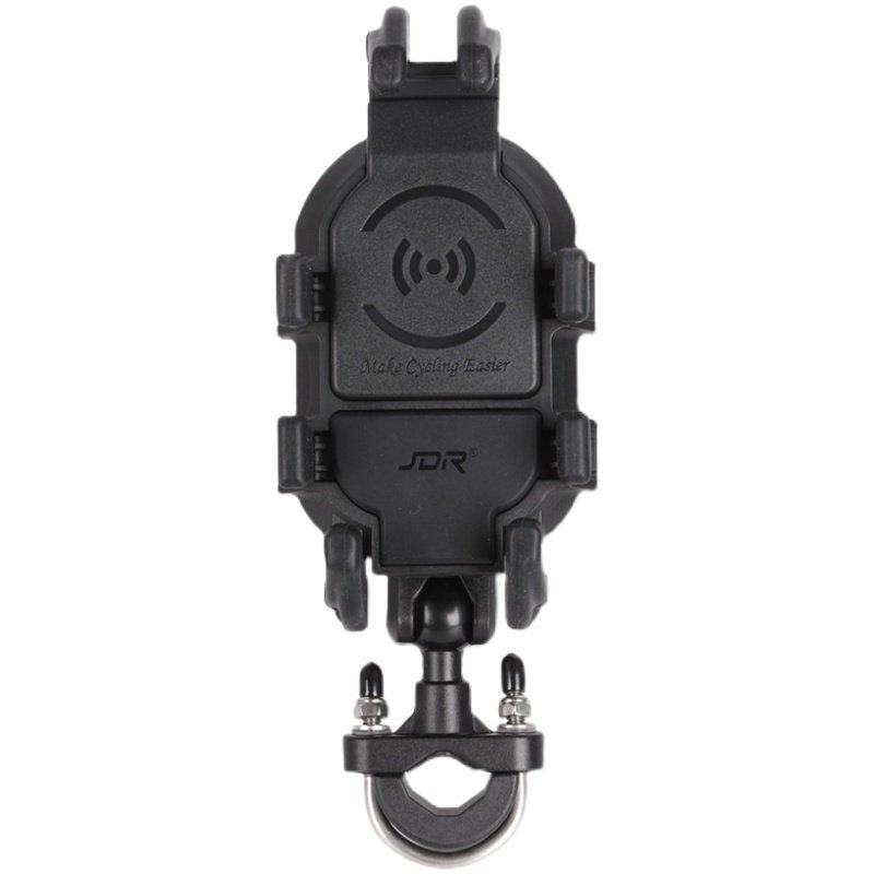 极速摩托车手机机支架防震防水可B无线充电电动机车手机导航架防