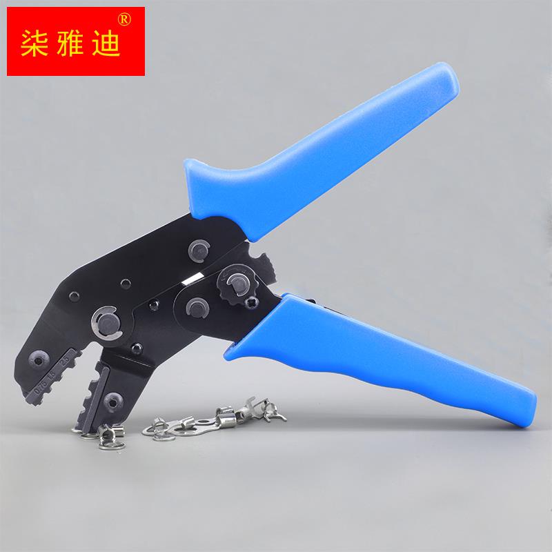 极速叉形接线端子勾形裸端子冷压端子闭口K02电线接头压线钳冷压