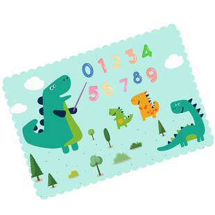 极速餐垫小学生隔热垫防水防油儿童用餐垫桌垫Q吃饭布艺可水洗餐