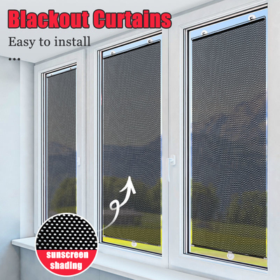 极速Sunshade Rollenr blinds Suction Cup Blackout curtains Fo