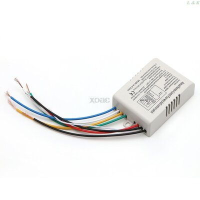 极速Wireless 4 Chmannel ON/OFF Lamp Remote Control Switch Re