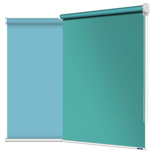 极速卷帘窗帘手升k降免打孔安装卷拉式全遮光遮阳办公室卫生间厕