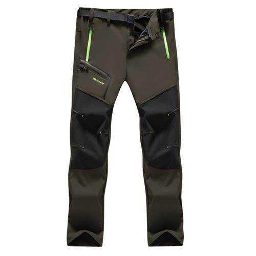 极速Mens Pants Aultumn Winter Outdoor Color Stitching Mounta