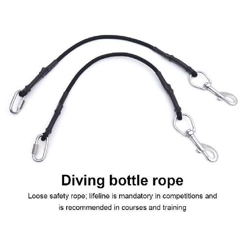 新品2pcs Scuba Diving Sidemount Bungee Rigging UnUderwater L