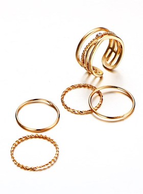新品Elegant rings Fashion faux Adiamond Joint ring jewelry s