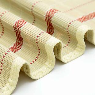 极速富通竹席头层竹青凉席夏天家用老式席子1.H5双人床1.8/1.2/0.