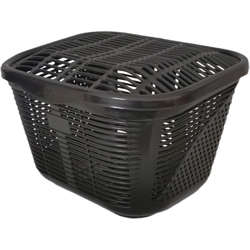 极速折叠电动自行车后车筐代驾电A瓶车后座篮子单车防水储物箱雅