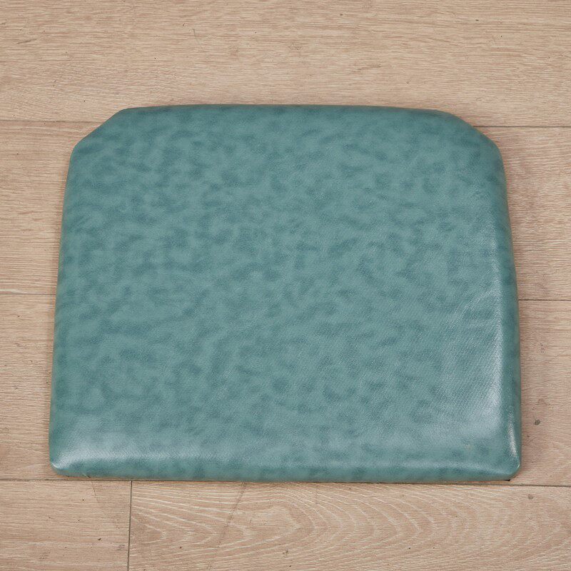 极速牛角椅皮革坐垫黑色咖啡蓝粉色墨绿红黄色P现代简约小号可定