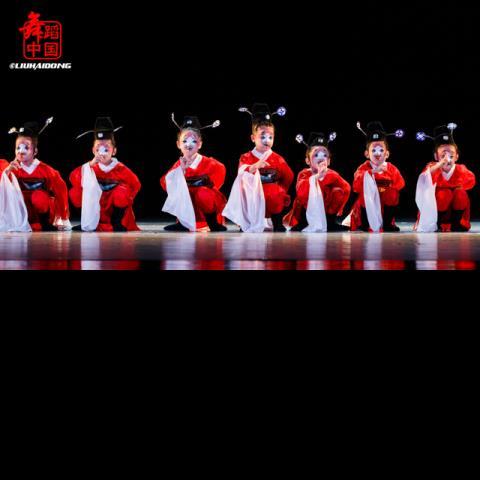 速发儿童幼儿六一小小七品芝麻官舞蹈演出表演服装男女童跳舞节春
