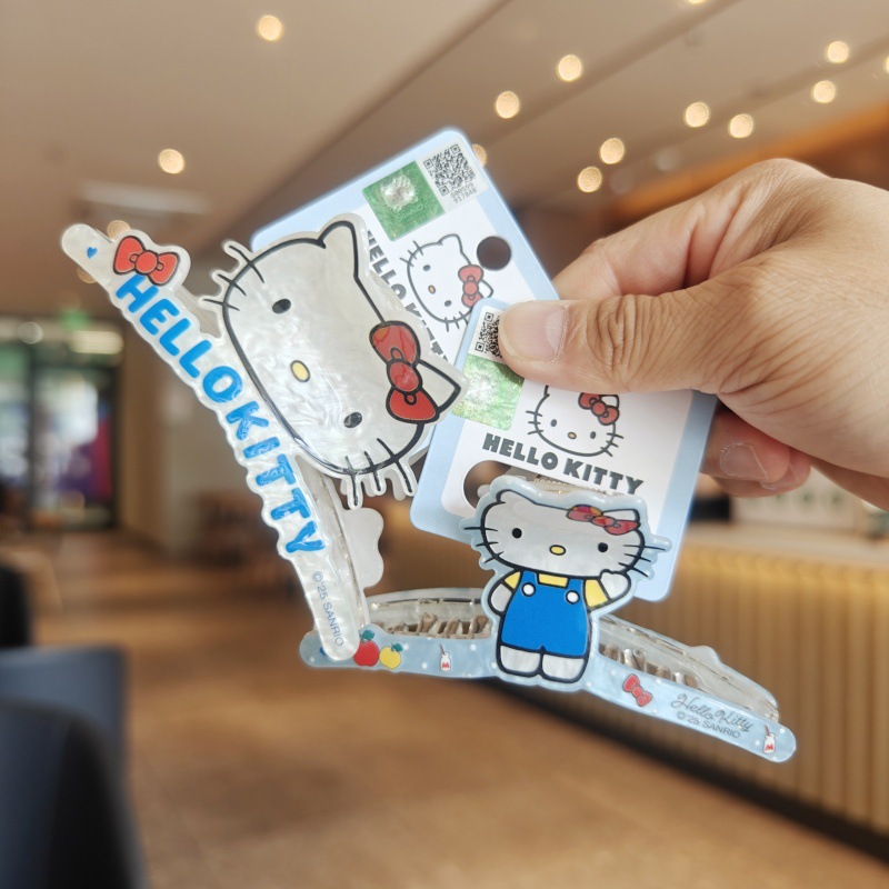 正版授权三丽鸥hellokitty抓夹