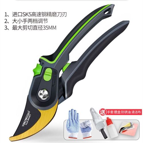德国进口sk5园林修枝剪刀果树专用修树枝剪花卉花剪园艺剪刀家用