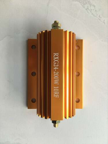 RXG24-200W大功率黄金铝壳电阻预充放电电阻0.1欧1欧3欧5欧10欧20