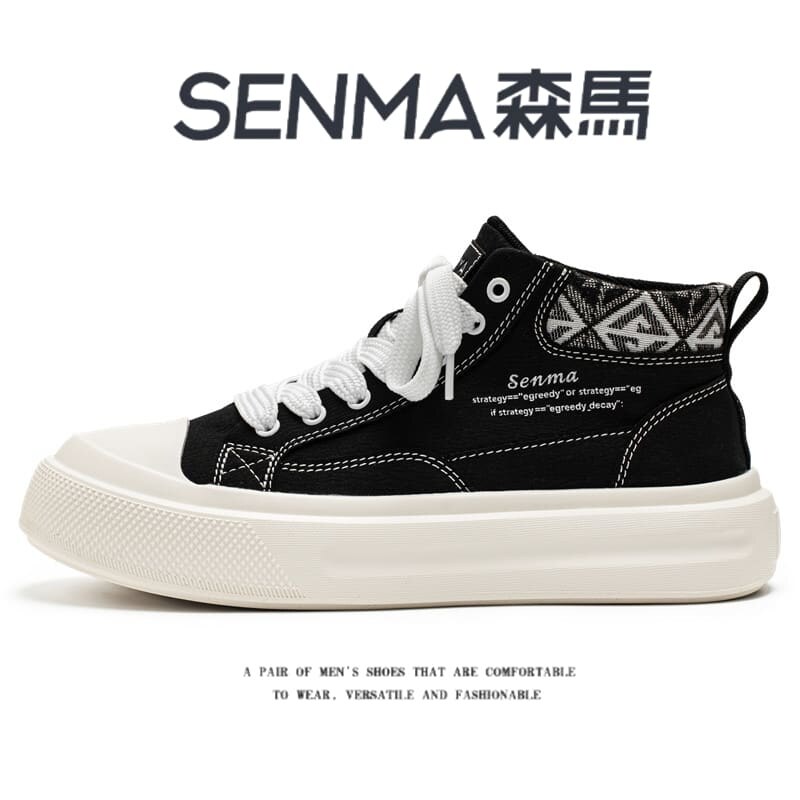 SENMA/森马官方旗舰帆布鞋男