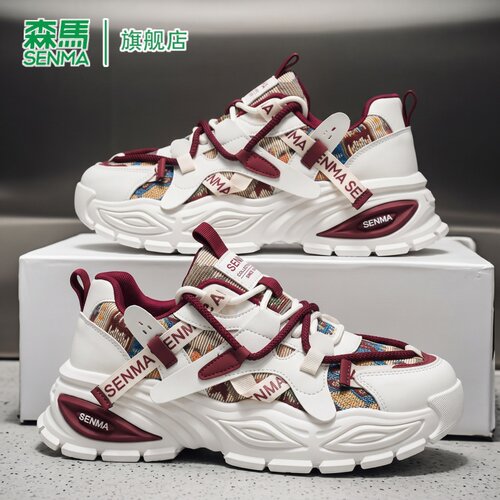 SENMA/森马官方旗舰老爹鞋男