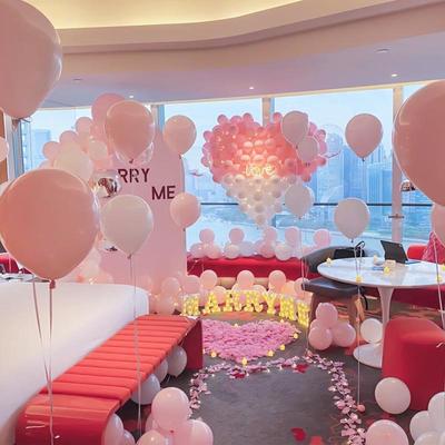 代京东入库求婚布置表白道具场景创意房间装饰浪漫告白套餐套装