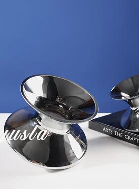 简约客厅茶几柜电视柜陀螺玄关柜样板间酒店别墅展厅摆件软装饰品