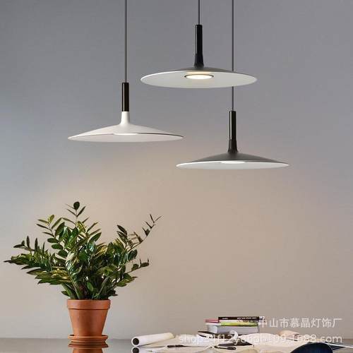 餐厅吊灯极简北欧工装灯具奶茶店岛台餐桌灯创意咖啡厅吧台吊线燈