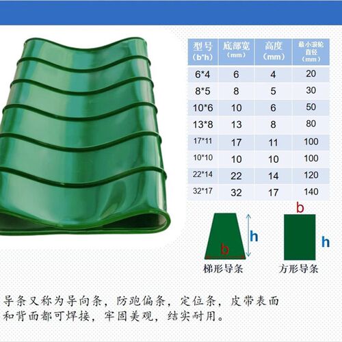 热销PVC绿f色轻型平面流水线工业皮带爬坡提升机运输输送带传送平
