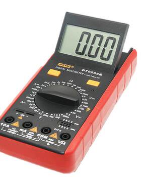 极速滨江DT9205A 数字万用电表电容全I保护免烧蜂鸣930F 四位半