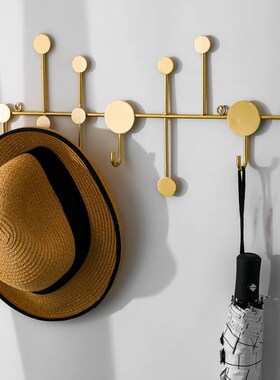 极速Modern Simple Door Clvoth Hanger Key Hook Decoration Art