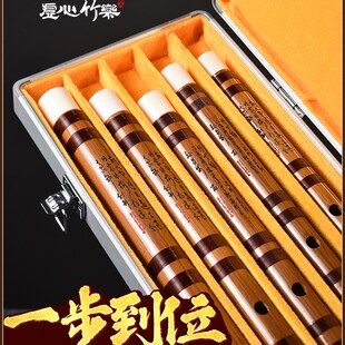 极速湛文兵精品i套笛5支套装笛子专业d入门横笛g初学者f调苦竹笛e