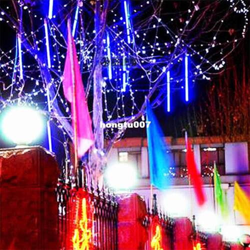 新品Multi-color 30CM Meteorx Shower Rain Tubes AC100-240V L