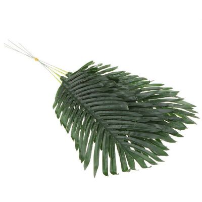 极速5Pcs Fake Largeo Palm Monstera Leaves Leaf, Faux Artific
