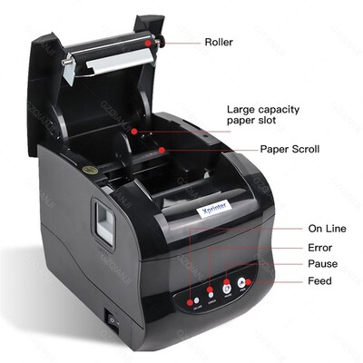 新品Xprinter hermal Label Printer BarHcode er Receipt Printe