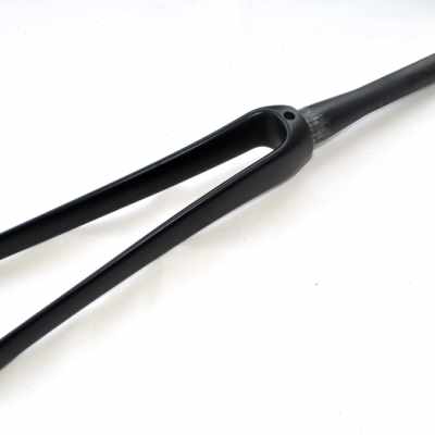 极速厂销无标全碳纤维前叉公路700C自行车前叉锥管V前叉骑行单车