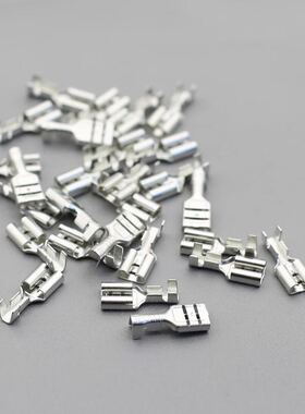 极速4.8插簧 187插拔式接线端子 对接0.5mm插M片A型脚 0.3厚 5000