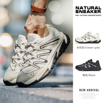 MRA户外跑鞋男鞋2026夏季新款运动休闲跑步鞋登山徒步鞋复古潮鞋