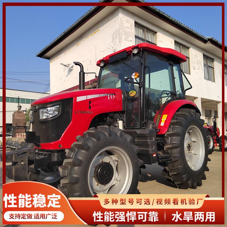东方红LY1204拖拉机四驱拖拉机 东方红1204四轮拖拉机