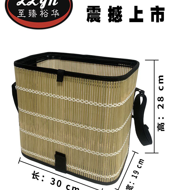 现货速发折叠式茶叶采摘篮摘茶叶篮子采茶篮竹篮竹娄背篓竹编水果