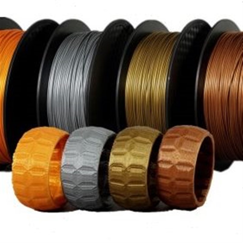 速发 材 钨pla 1.不5mm耗材料 金属 青铜 银7锈钢铝0.5/1kg